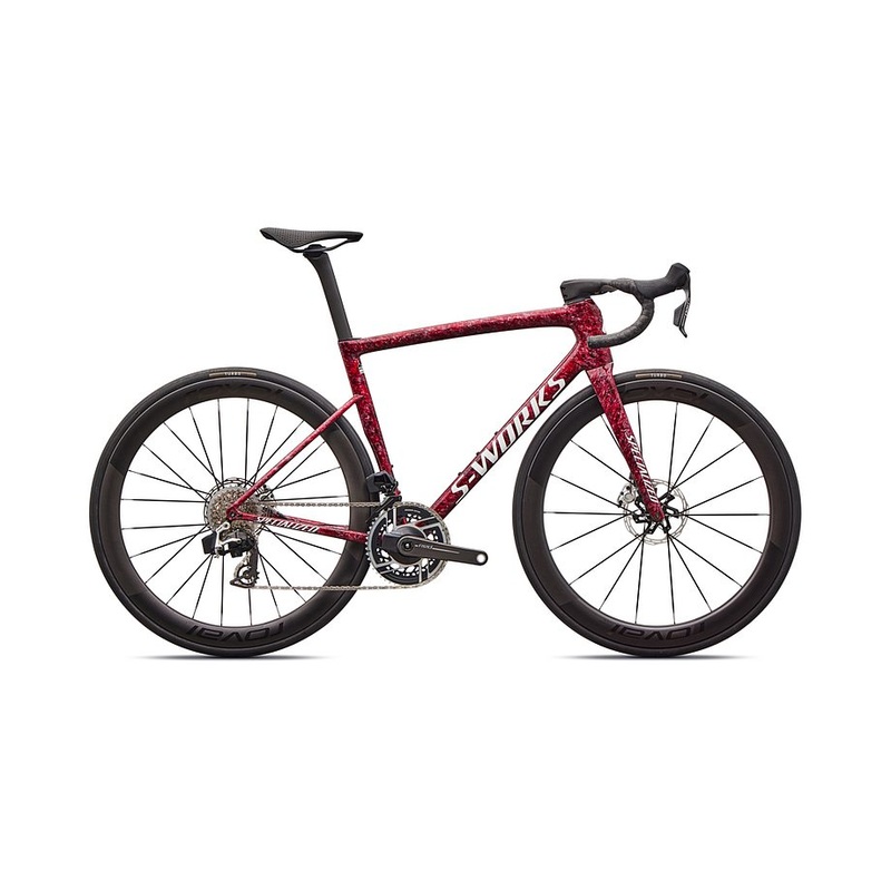 2026 Specialized Tarmac Sl8 S-Works Axs Bike Gloss Redsky Shdwsil Wht Impasto 49